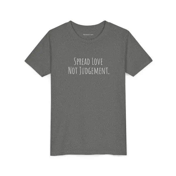 Spread Love Not Judgement Youth Short Sleeve Tee TM - Image 8