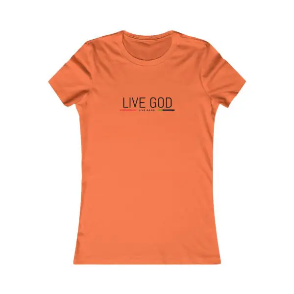 A Women's Favorite Tee LIVE GOD LIVE GOOD TM - Image 5