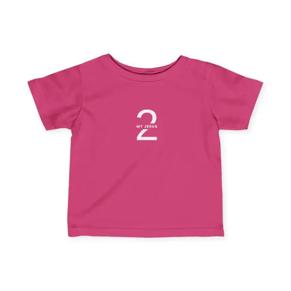 Infant Fine Jersey Tee My Jesus 2 TM - Image 15