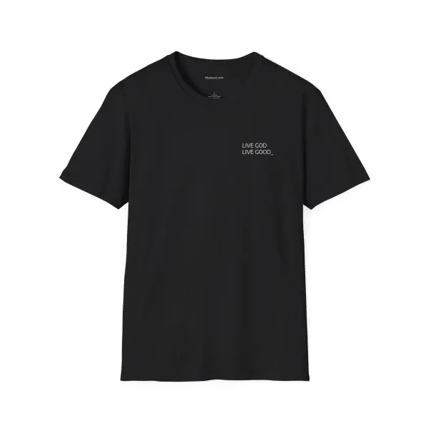 LIVE GOD LIVE GOOD White Label Unisex Softstyle T-Shirt TM - Image 7