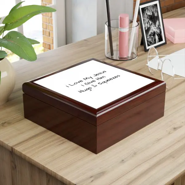 Jewelry Box I Love My Jesus I Give Him hugs & Squeezes TM - Image 8