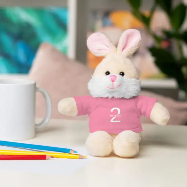 A Stuffed Animal with Tee My Jesus 2 Logo TM - Image 63