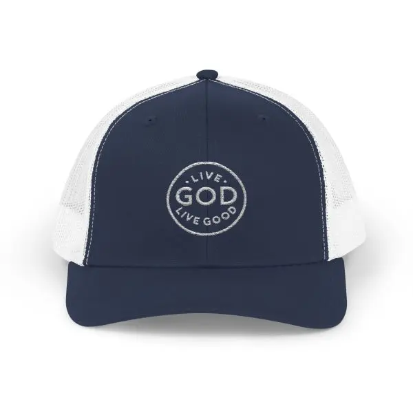 A Hat Snapback Trucker Cap LIVE GOD LIVE GOOD TM