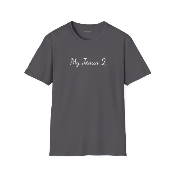 My Jesus 2 Unisex Softstyle T-Shirt White Letters TM - Image 15