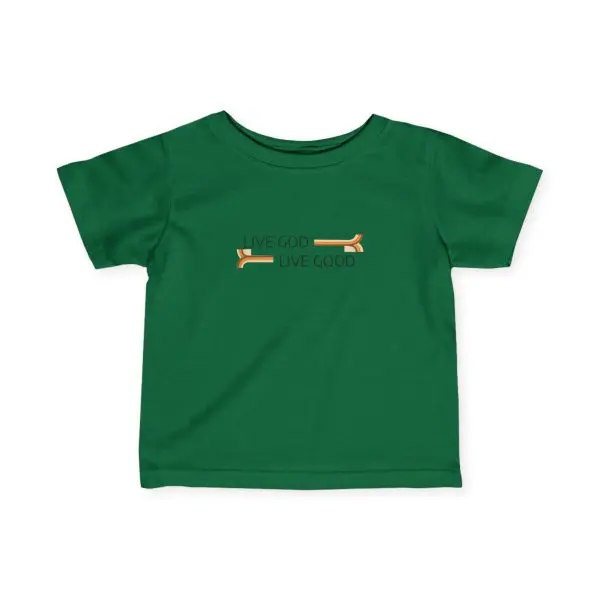 Infant Fine Jersey Tee LIVE GOD LIVE GOOD TM - Image 11