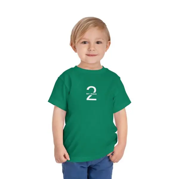 My Jesus 2 Logo Toddler Short Sleeve Tee TM - Image 8