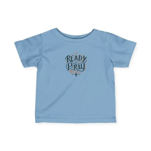 Infant Fine Jersey Tee READY SET PRAY TM - Image 8