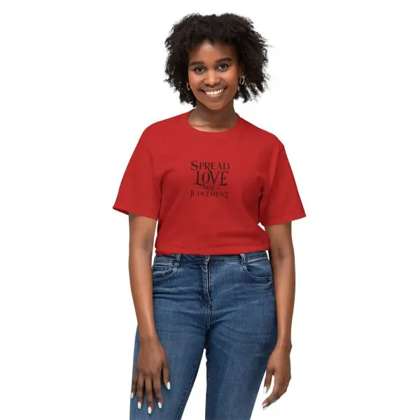 Spread Love Not Judgement Unisex HD Cotton T-shirt TM - Image 29