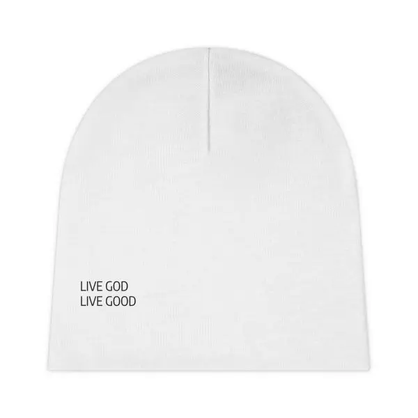 Baby Beanie LIVE GOD LIVE GOOD TM