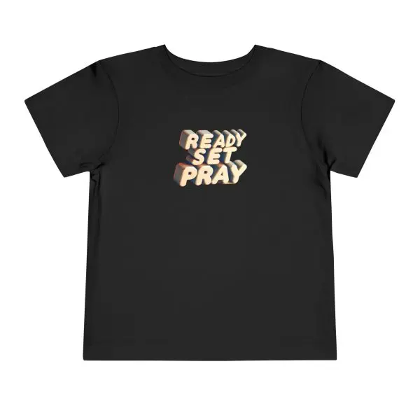 Toddler Short Sleeve Tee READY SET PRAY TM - Image 7