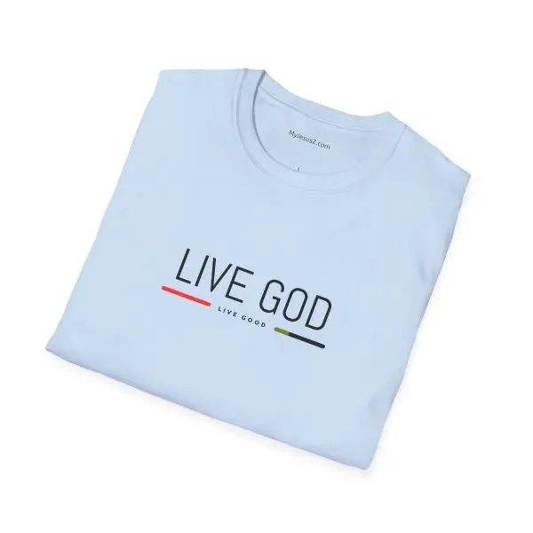 LIVE GOD LIVE GOOD Unisex Softstyle T-Shirt TM - Image 14