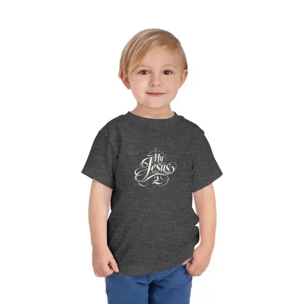 My Jesus 2 Toddler Short Sleeve Tee TM - Image 4