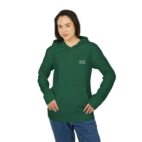 Unisex adidas Fleece Hoodie LIVE GOD LIVE GOOD TM - Image 8