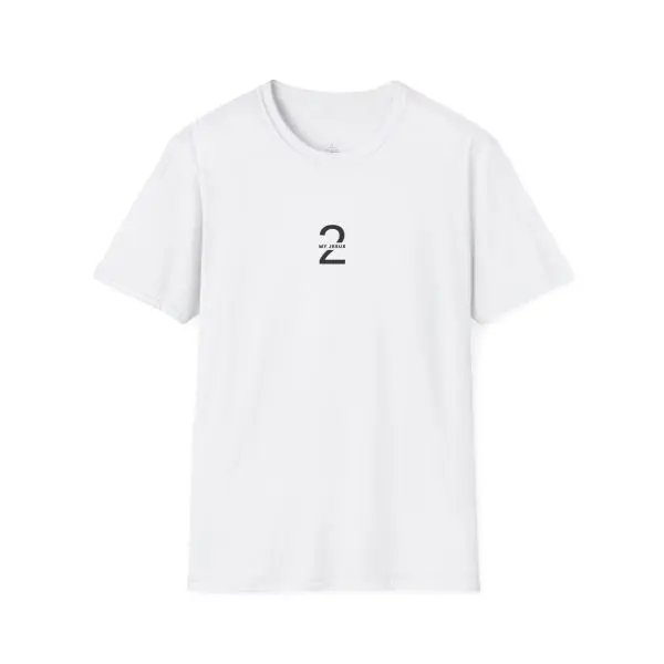 My Jesus 2 Logo Unisex Softstyle T-Shirt TM - Image 3
