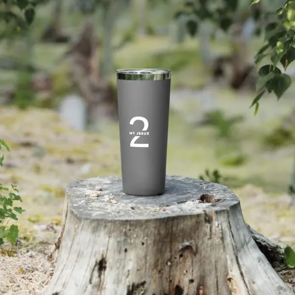 Copper Vacuum Insulated Tumbler, 22oz My Jesus 2 TM - Image 6