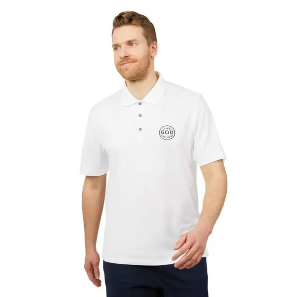 Unisex adidas Performance Polo LIVE GOD LIVE GOOD TM - Image 3