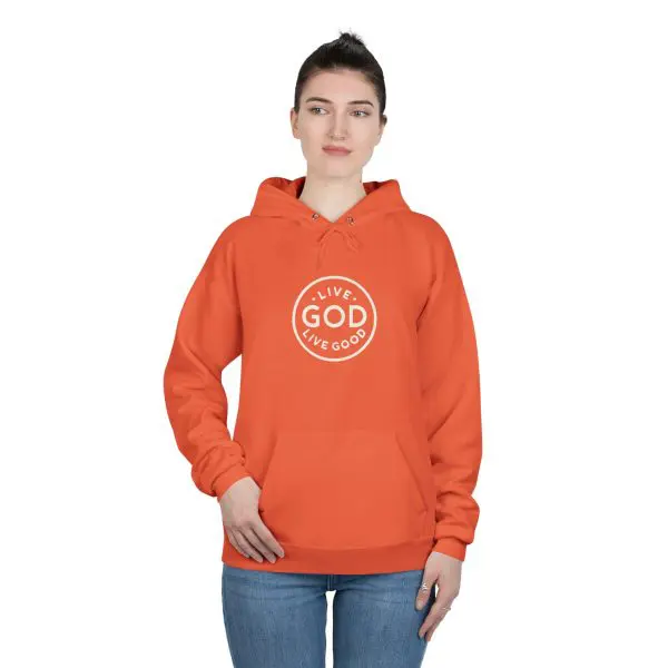 Unisex EcoSmart Pullover Hoodie Sweatshirt LIVE GOD LIVE GOOD TM - Image 8