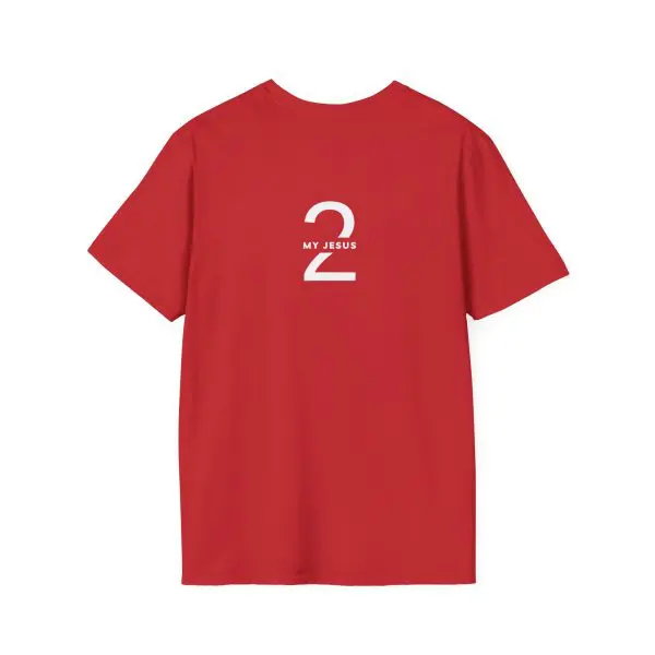 My Jesus 2 Front & Back Logo Unisex Softstyle T-Shirt TM - Image 16