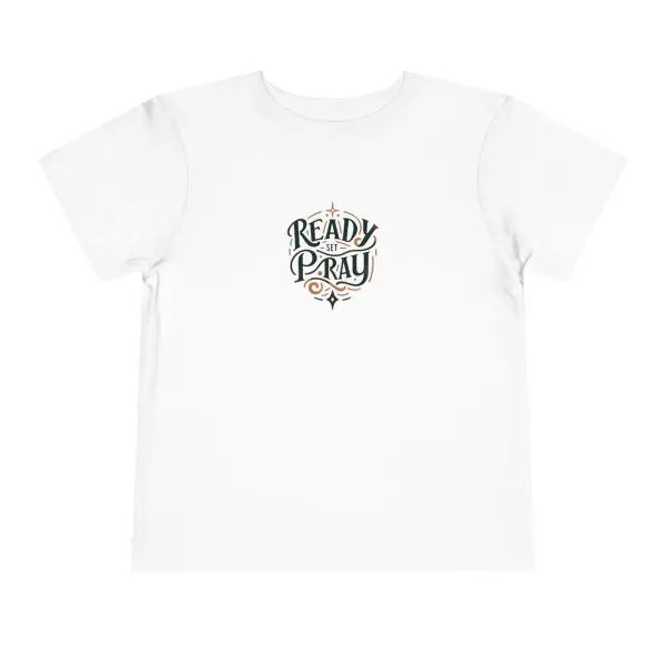 Toddler Short Sleeve Tee READY SET PRAY TM - Image 4