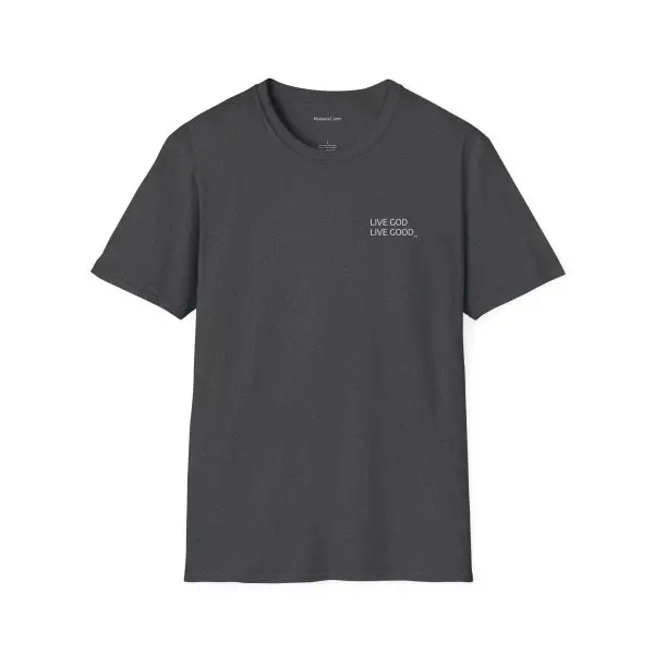 LIVE GOD LIVE GOOD White Label Unisex Softstyle T-Shirt TM - Image 10