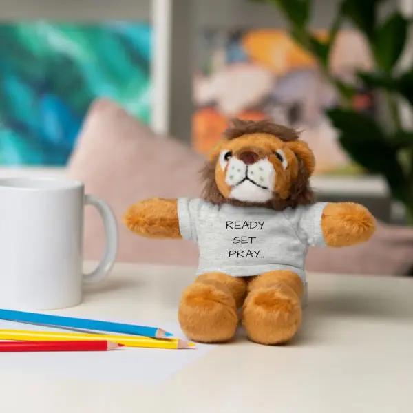 A Stuffed Animal with Tee READY SET PRAY TM - Image 84