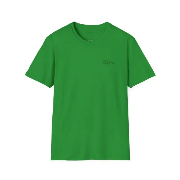LIVE GOD LIVE GOOD Black Label Unisex Softstyle T-Shirt TM - Image 5