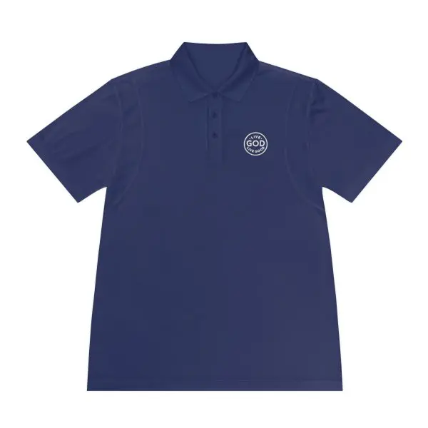 LIVE GOD LIVE GOOD Men's Sport Polo Shirt TM - Image 11
