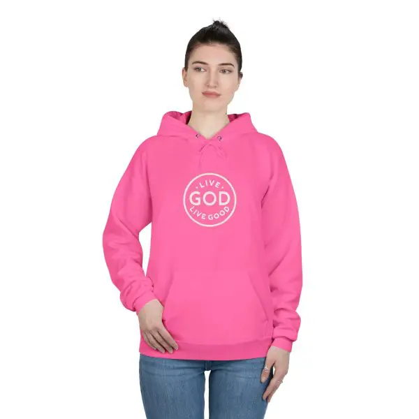 Unisex EcoSmart Pullover Hoodie Sweatshirt LIVE GOD LIVE GOOD TM - Image 32