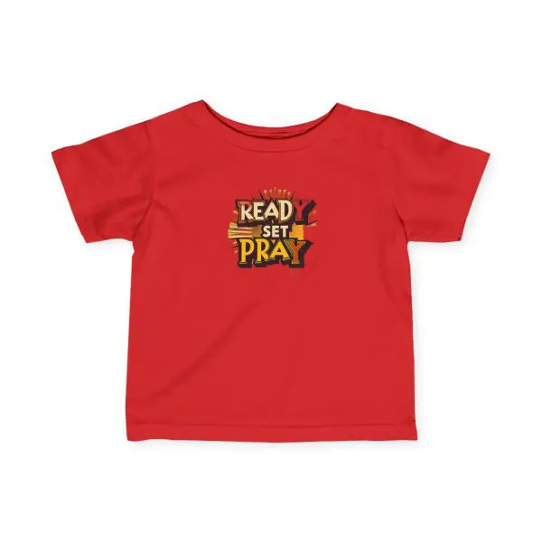 Infant Fine Jersey Tee READY SET PRAY TM - Image 19