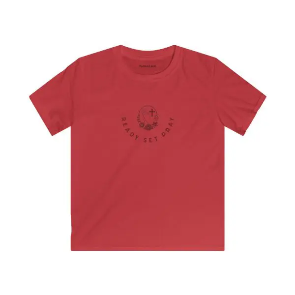 Kids Softstyle Tee READY SET PRAY TM - Image 13