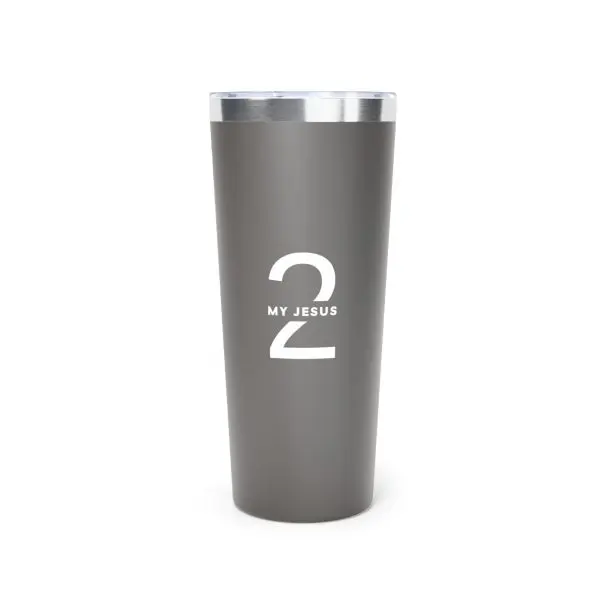 Copper Vacuum Insulated Tumbler, 22oz My Jesus 2 TM - Image 5