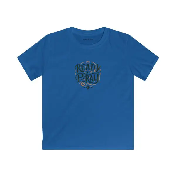 Kids Softstyle Tee READY SET PRAY TM - Image 7