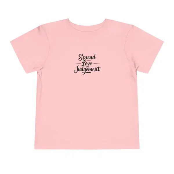 Toddler Short Sleeve Tee Spread Love Not Judgement TM - Image 21