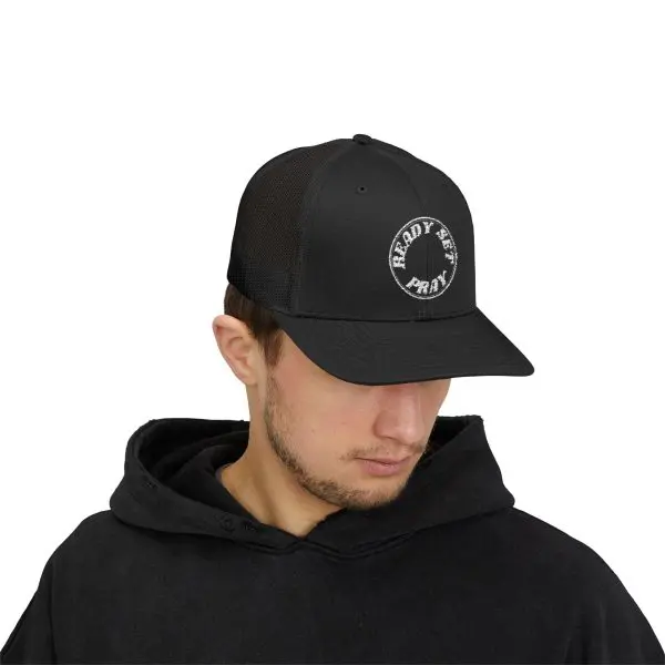 Hat Snapback Trucker Cap READY SET PRAY TM - Image 9