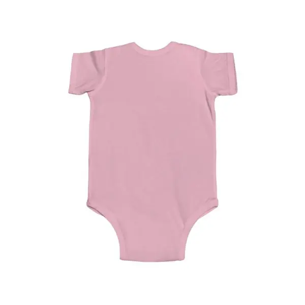 Infant Fine Jersey Bodysuit I Love My Jesus I Give Him Hugs & Squeezes White letters TM - Image 2