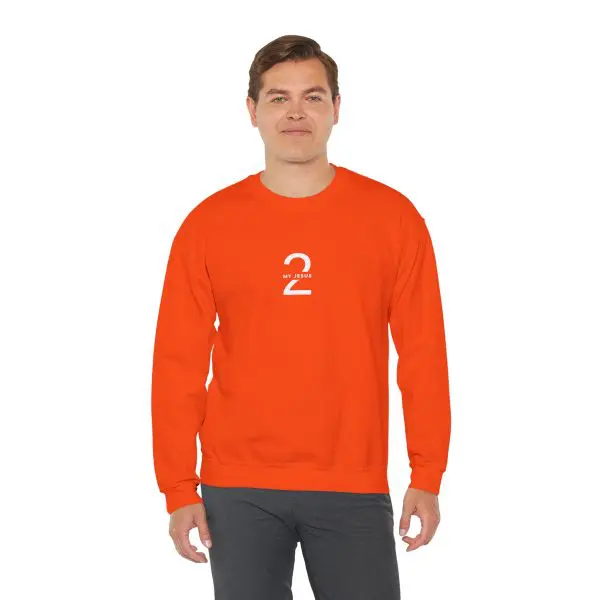 Unisex Heavy Blend Crewneck Sweatshirt My Jesus 2 TM - Image 5