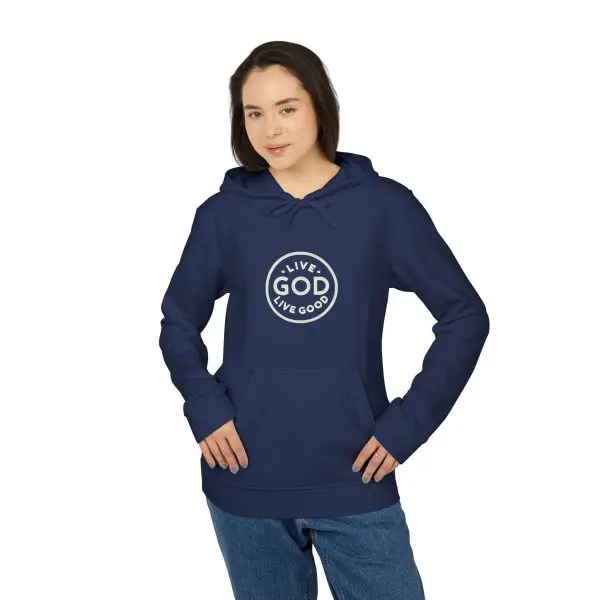 Unisex adidas Fleece Hoodie LIVE GOD LIVE GOOD TM - Image 17