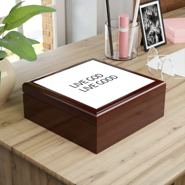 Jewelry Box LIVE GOD LIVE GOOD TM - Image 8
