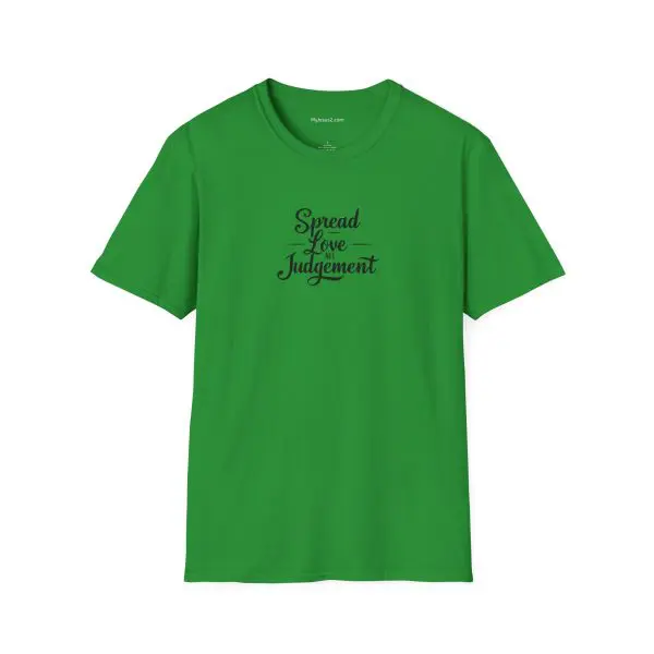 Spread Love Not Judgement Unisex Softstyle T-Shirt TM - Image 7