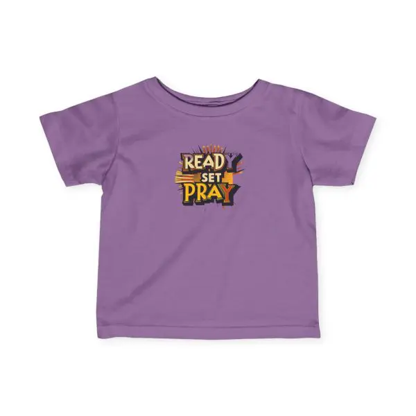 Infant Fine Jersey Tee READY SET PRAY TM - Image 13