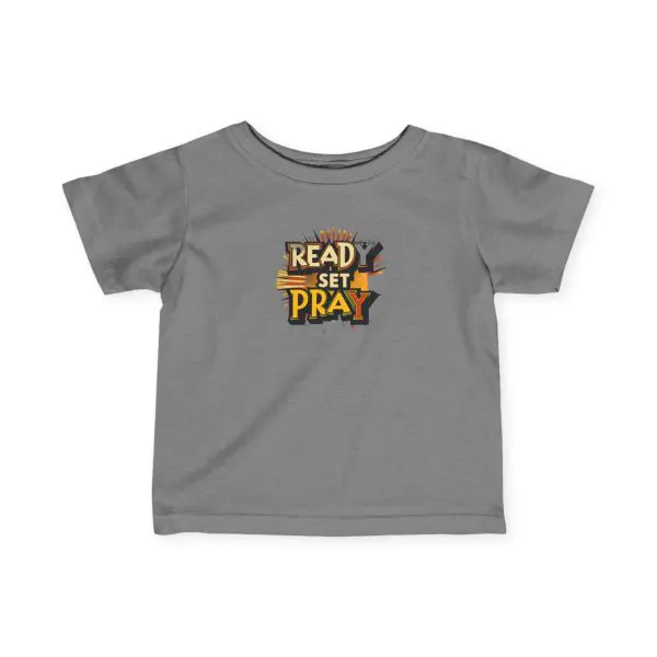 Infant Fine Jersey Tee READY SET PRAY TM - Image 11