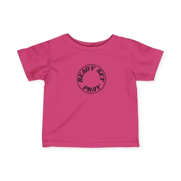 Infant Fine Jersey Tee READY SET PRAY TM - Image 10