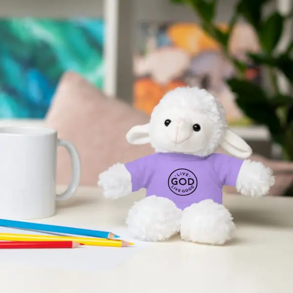 A Stuffed Animal with Tee LIVE GOD LIVE GOOD TM - Image 48