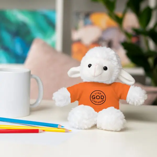 A Stuffed Animal with Tee LIVE GOD LIVE GOOD TM - Image 72