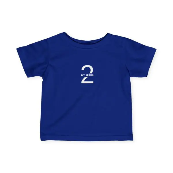 Infant Fine Jersey Tee My Jesus 2 TM - Image 7