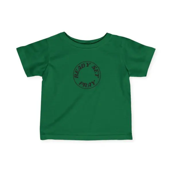 Infant Fine Jersey Tee READY SET PRAY TM - Image 6