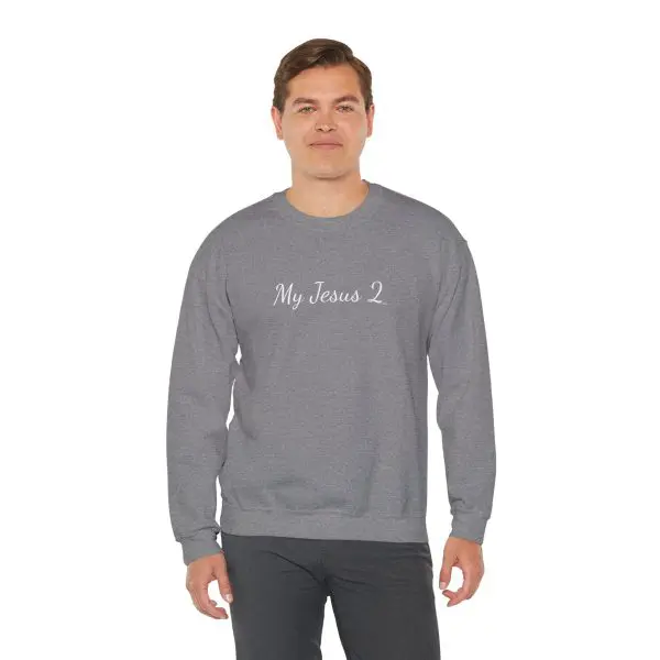 Unisex Heavy Blend Crewneck Sweatshirt My Jesus 2 TM - Image 11