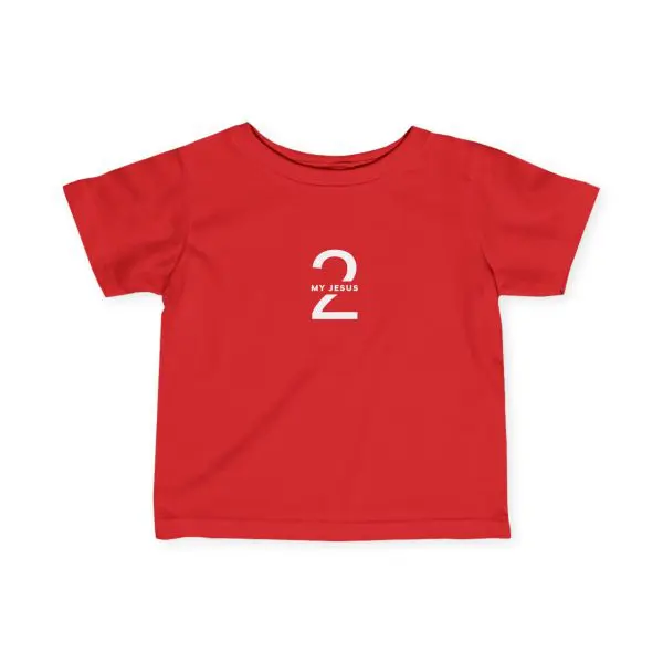 Infant Fine Jersey Tee My Jesus 2 TM - Image 17