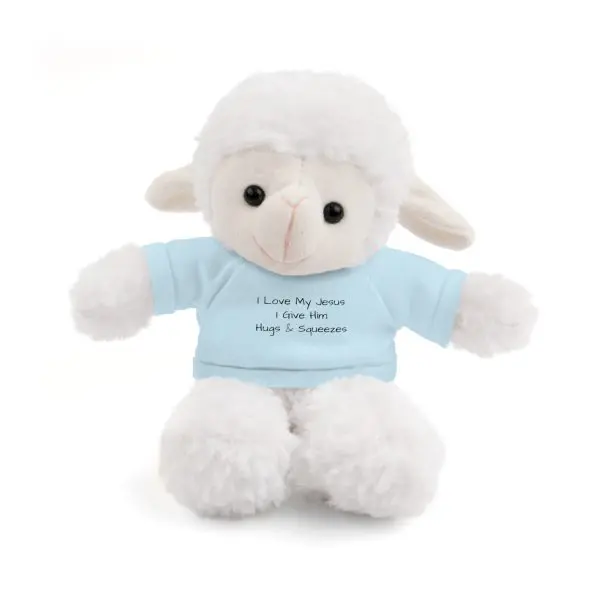A Stuffed Animal with Tee I Love My Jesus I Give Him Hugs & Squeezes TM - Image 37