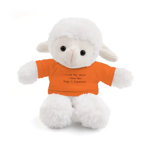 A Stuffed Animal with Tee I Love My Jesus I Give Him Hugs & Squeezes TM - Image 55